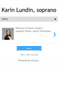 Mobile Screenshot of karin-lundin.com