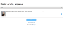 Tablet Screenshot of karin-lundin.com